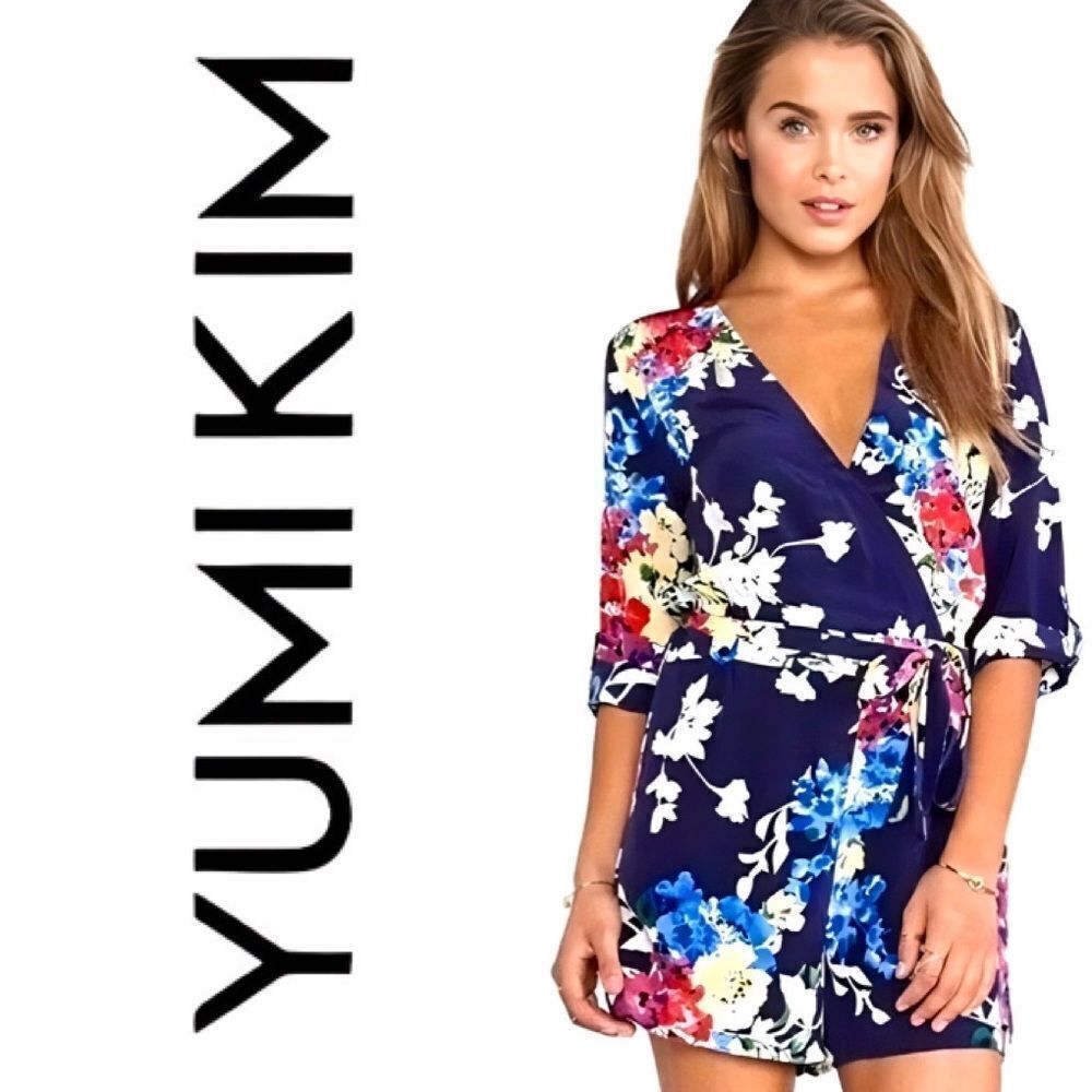 Revolve x Yumi Kim Spring Bouquet Floral Liz Romper